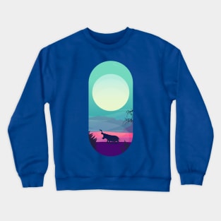 Hippo Crewneck Sweatshirt